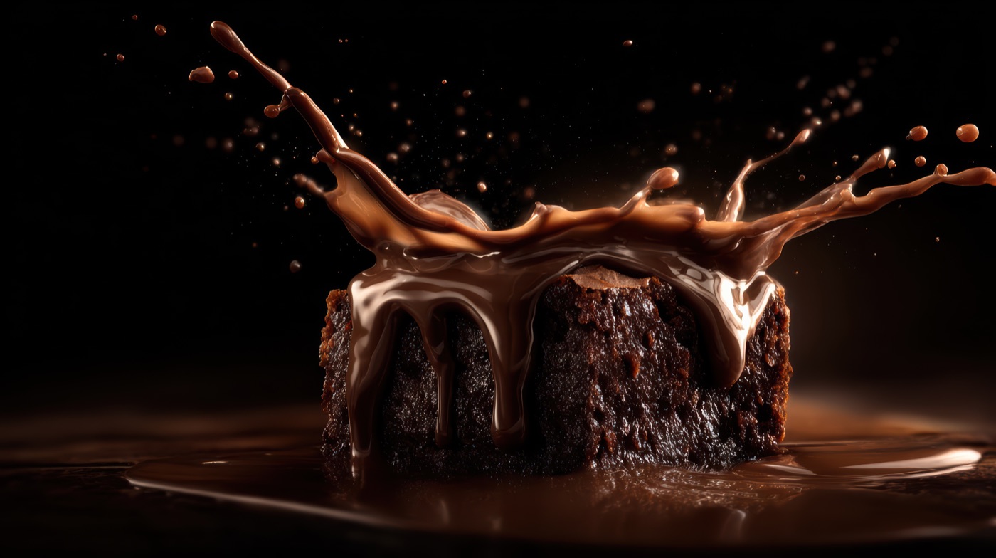 Molten brownies